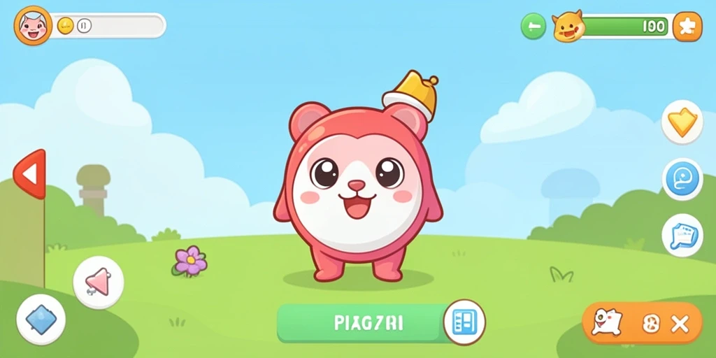 Visual menakjubkan dari lingkungan dalam game 8364.