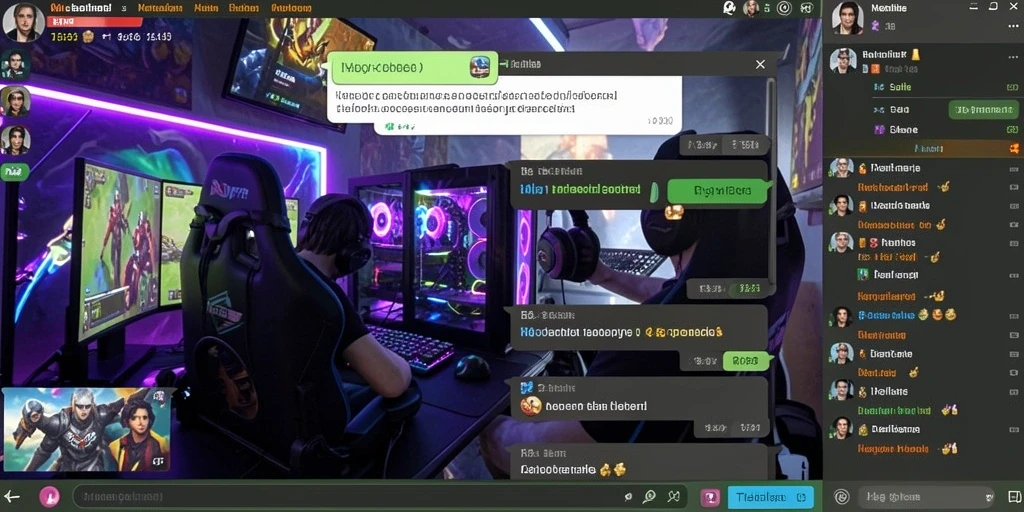 Momen seru saat berbagi dengan teman dalam multiplayer.