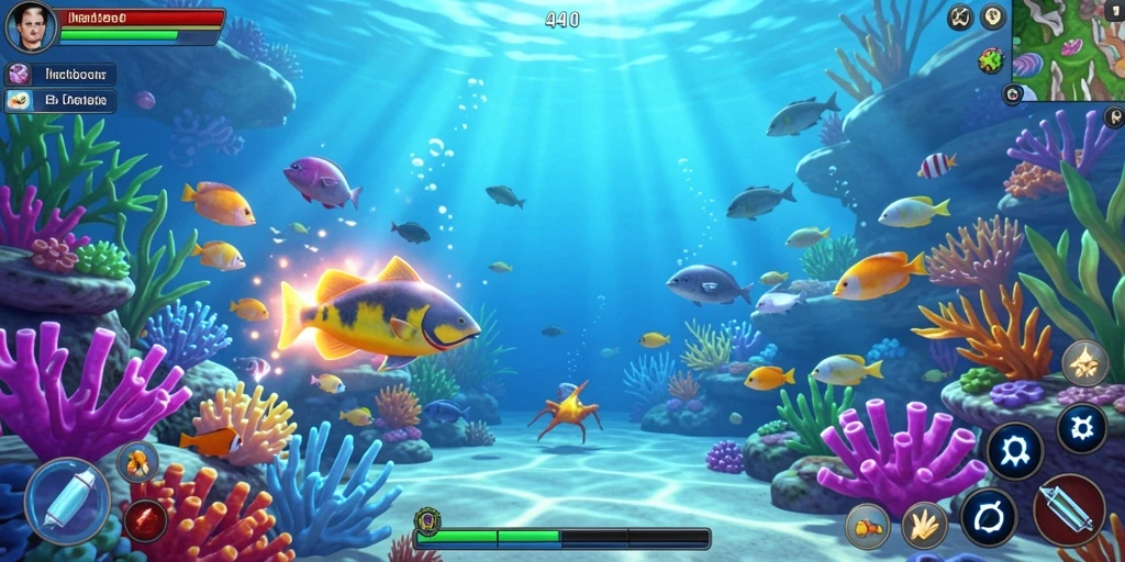 Screenshot dari mode multiplayer seru.