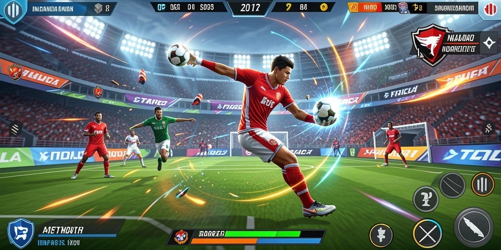 Grafis yang memukau dalam setiap level permainan.