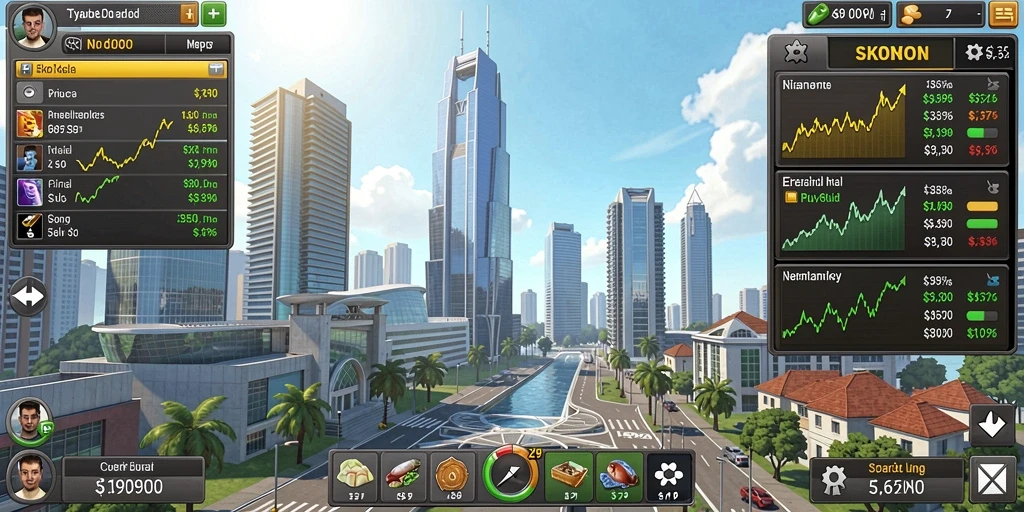 Screenshot multiplayer dengan teman-teman dalam permainan.