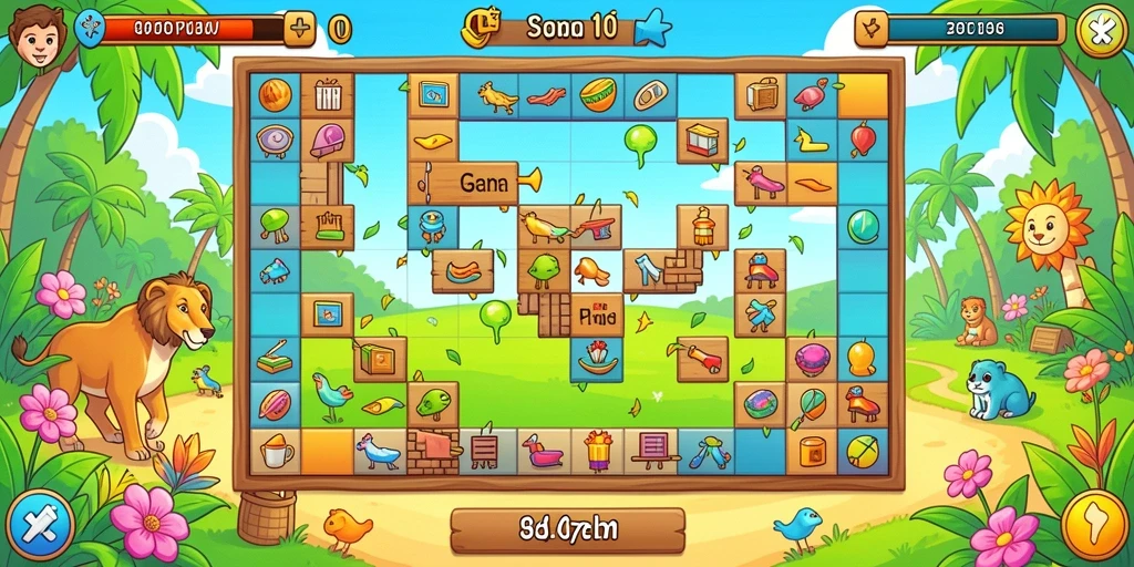 Level baru dengan tema yang kreatif dan unik.