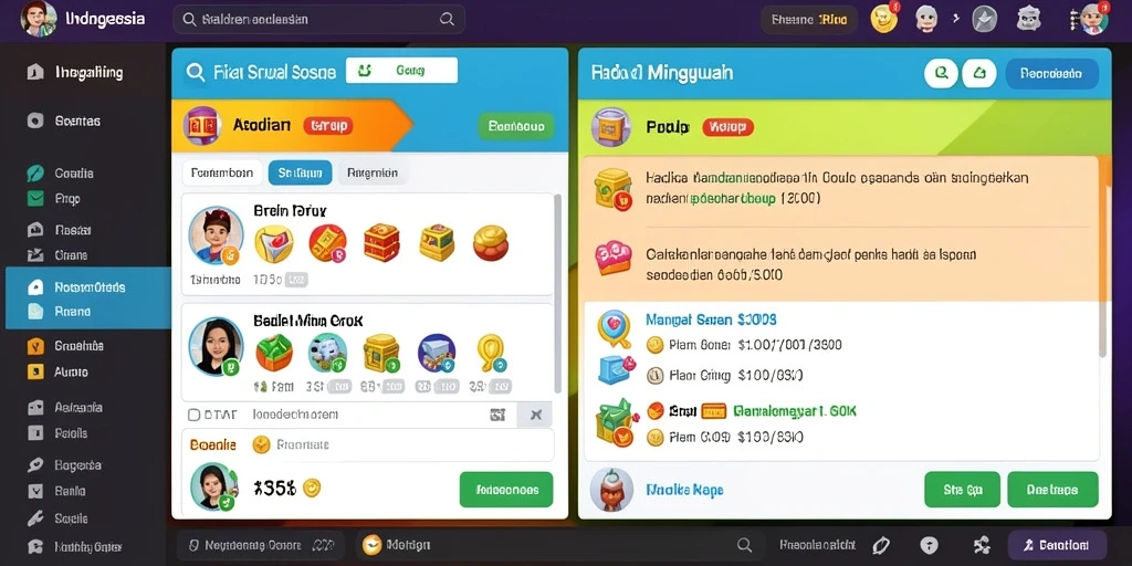Bonus menarik yang ditawarkan setiap bulan.