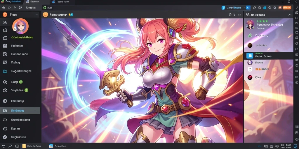 Screenshot dari permainan yang menampilkan berbagai level.