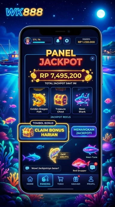 wk888 — layar beranda